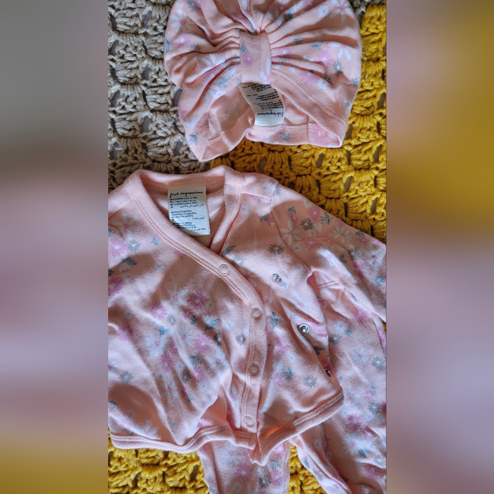 Pink Set with Turban - Picture 2 of 2
